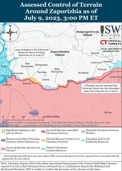 Kagernak - Południowa Ukraina (rosyjski cel: Utrzymać pozycje na linii frontu i zabez...