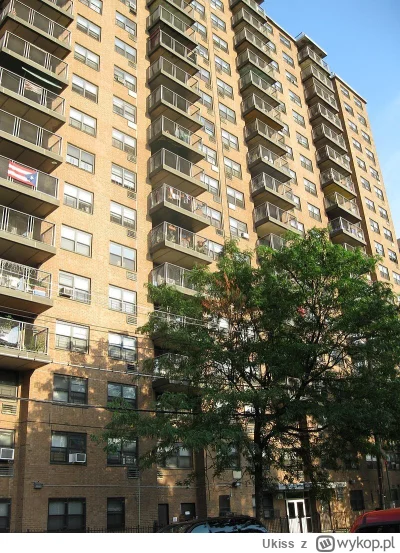 Ukiss - 1520 Sedgwick Avenue to blok mieszkalny na Bronksie w Nowym Jorku, który zost...