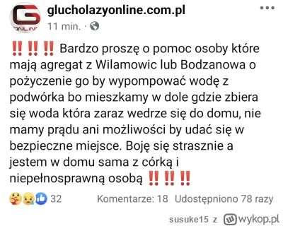 susuke15 - #powodz zaczynają się dramaty...