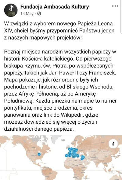 xfin - @Latarenko: a tam się czepiasz - porządna fundacja, nawet trochę chrześcijańsk...