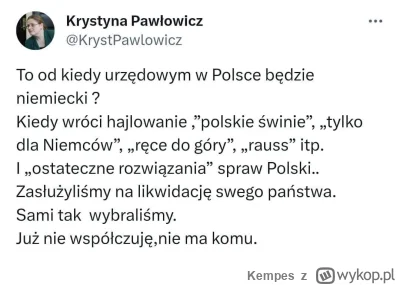 Kempes - #polityka #heheszki #bekazpisu #bekazkatoli #prawo #tklive  #polska

Kryśka ...