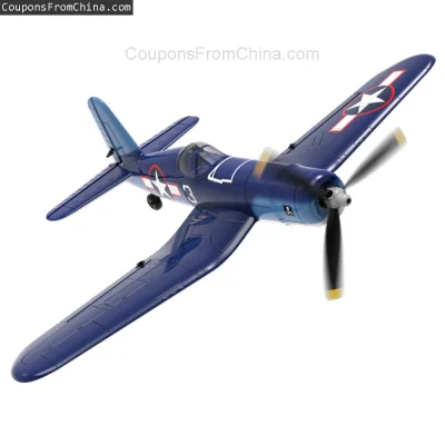 n____S - ❗ VolantexRC Mini F4U V2 EPP 400mm RC Airplane with 2 Batteries [EU]
〽️ Cena...