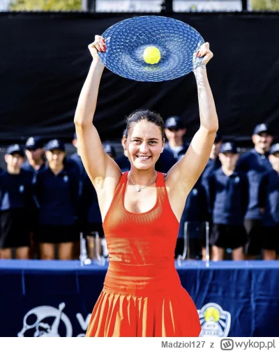 Madziol127 - 20-letnia Marta Kostyuk wygrała swój pierwszy tytuł WTA! #tenis