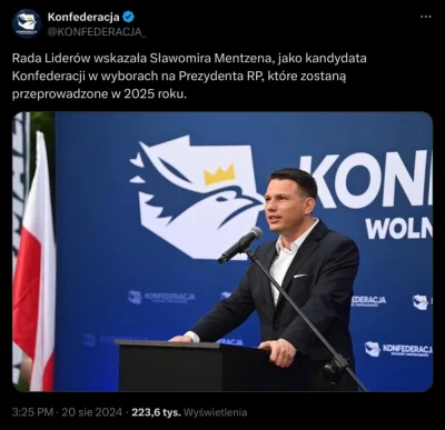 Jariii - Wspaniała wiadomość. Teraz to na pewno lewactwo zostanie zaorane, no chyba, ...