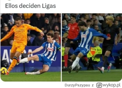 DurzyPszypau - Wskaż brutalne zagranie na czerwoną kartkę xD

#mecz #realmadryt #fcba...