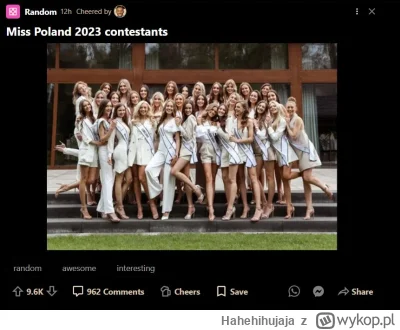 Hahehihujaja - Polskie miss na głównej #9gag
#polska