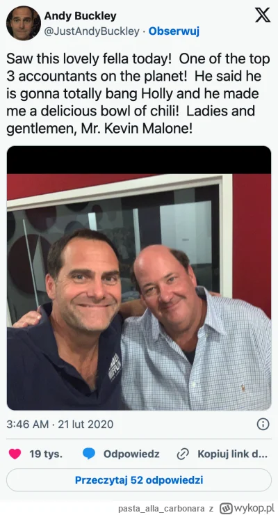 pastaallacarbonara - To chyba Ashton Kutcher. 

#theoffice #seriale