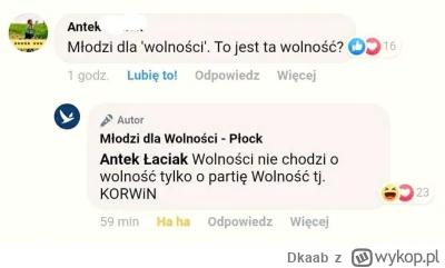 Dkaab - @deziom: @deziom: Mnie Pszemek jak sie o 150k fundacji WiN zapytałem na fb to...