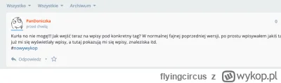 flyingcircus - @PanDoniczka: na górze możesz sobie filtrować, np. same wpisy