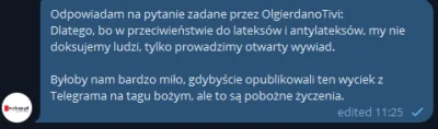 PureVenom - Na Telegramie Kononopedii odpowiedzieli ci na pytanie. @OlgierdanoTivi

T...