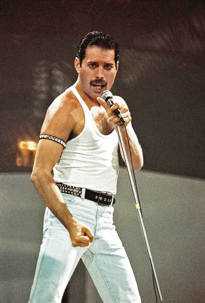 AlexBrown - Freddie Mercury. Kiedyś uważany za idola, seksownego faceta. Dziś pewnie ...