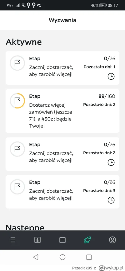 Przedlak95 - @what-up z fartem. Wyzwań w p---u także duża kumulacja do wylosowania