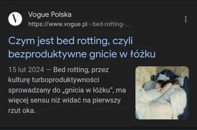 magdalena-gaska - Co sądzicie o nowym trendzie "gnicie w łożku" (ang. bed rotting)
#p...