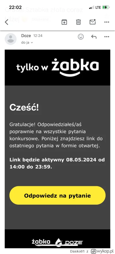 Dasko01 - Tak. 🤨 Już nawet odpowiedziałem na pytanie 11.
@Anihilacja_entropii
No wła...