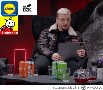 stopmanipulacji - Wykop Efekt z mailami do firm.

WK Dzik, Biedronka, Lidl - sponsori...