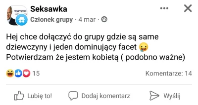 M.....9 - Pamiętajcie, to wymysł przegrywow że laski wolą być w haremie Chada niż mie...