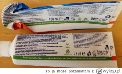 Tojamoze_pozamiatam - Te pasty są sprzedawane w 2 wersjach czy Colgate aż o 25% leci ...
