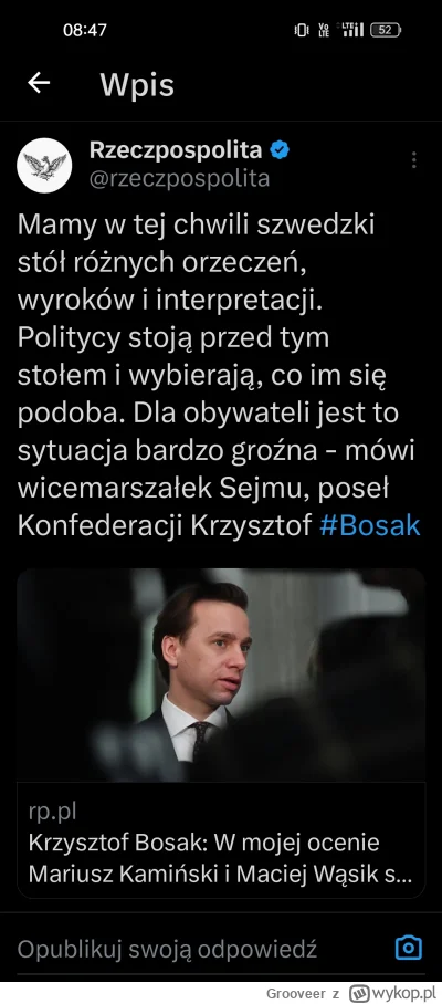 Grooveer - Głos rozsądku
#polityka #sejm #prawo #konfederacja