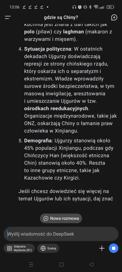 CJzSanAndreas - #deepseek wygadał się