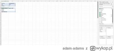 adam-adams - Mam tabele przestawną potrzebuje w niej przemnożyć w wierszu siódmym 225...