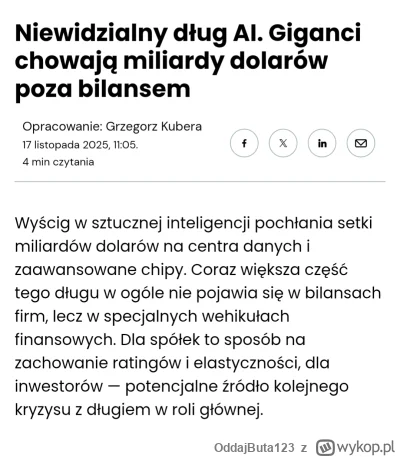 OddajButa123 - #ai zniszczy tą branże i zabierze wam prace, ale nie z tego powodu co ...