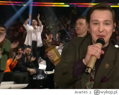 Arw165 - #eurowizja Wszyscy się świetnie bawią (albo przynajmniej udają) tylko Mans s...