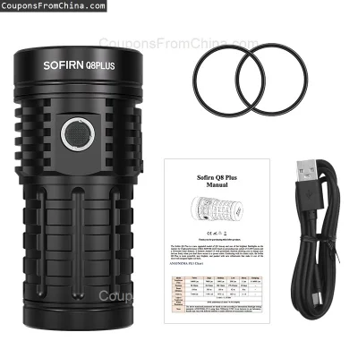 n____S - ❗ Sofirn Q8 Plus Flashlight 16000lm XHP50B
〽️ Cena: 49.99 USD (dotąd najniżs...