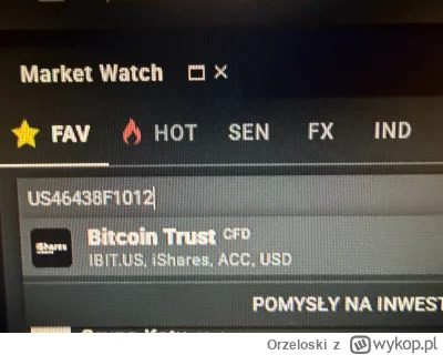 Orzeloski - Dlaczego u Rumuna etf na bitcoina od ishares jest oznaczony jako cfd? #gi...