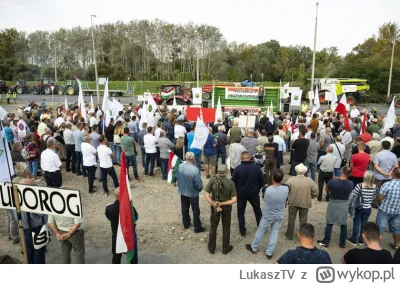 LukaszTV - Węgrzy akurat krótko ᕦ(òóˇ)ᕤ
Około 400 rolników protestowało w niedzielę w...