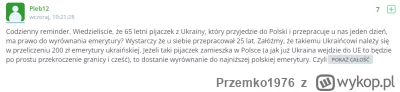 Przemko1976 - @Pleb12: Wiedzieliśmy bo wczoraj też te brednie pisałeś, choć cię wyjaś...