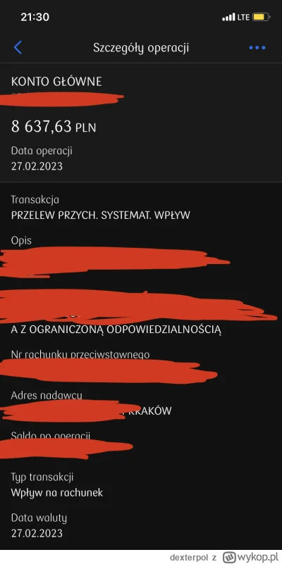 dexterpol - @damianooo8: Nie wiem jak mam Ci to udowodnić, serio. Musiałbym tu wkleić...