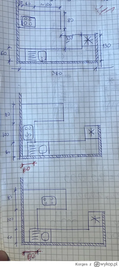 Korges - Pomoże ktoś z rozplanowaniem mebli i agd w kuchni? Programik IKEA się nada? ...