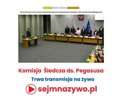 sejmnazywo-pl - 🔴 Trwa posiedzenie Komisji Śledczej ds. Pegasusa 🔴

👉 Kliknij, wyb...