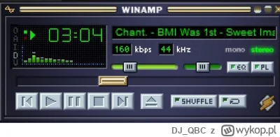 DJ_QBC - @KingaM: mmm BMI, ile ja od nich muzyczki mam ;) i ile polskich dyskotek by ...