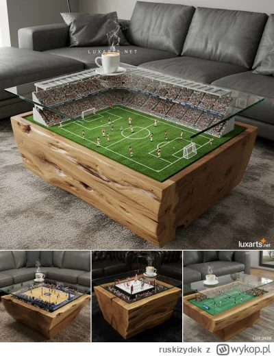 ruskizydek - Taki stoliczek to ja bym chciał, ale by siadło przy piwku i meczu (⌐ ͡■ ...