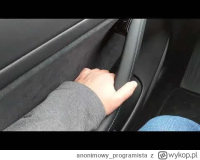 anonimowy_programista - otwieranie przednich drzwi, jest takie banalne, że bardzo duż...