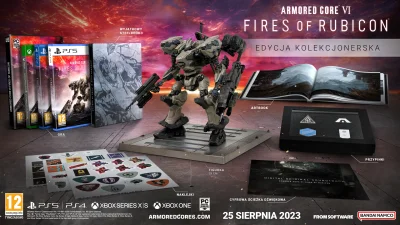 kolekcjonerki_com - Specjalne wydania Armored Core VI: Fires of Rubicon dostępne w pr...