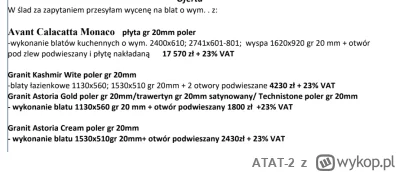 ATAT-2 - @janusz-lece: tu porównanie z granitem