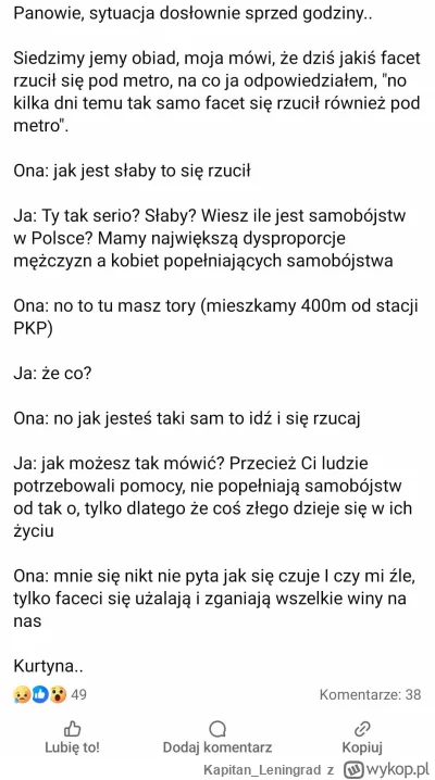 Kapitan_Leningrad - Dla p0lki to przegryw jest przegrywem nawet w życiu pozagrobowym....