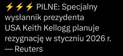 Metris - Szybko poszło. Podobno gość był jedyny proukraiński w administracji Trumpa.
...