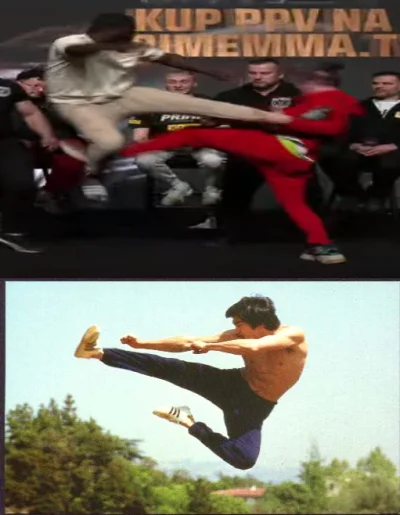 SiemaWaliszKonia - Czarny Bruce Lee, dzięki swoim genom złodzieja udało mu się #!$%@?...