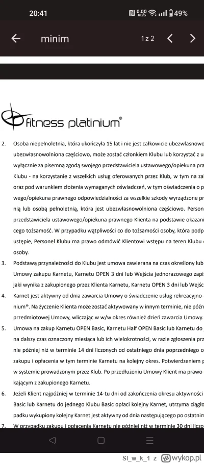 Slwk_1 - @cisza666: @Semigod @Wu70 @Kasahara 
Jak widać trzeba mieć 15 lat. 
Także za...