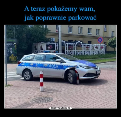 osetnik - Policja bawi i uczy jak parkować.

#heheszki #policja #polskapolicja #mistr...