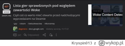 Kryspin013 - Ej, też zauważyliście, że losując dowolną grę z listy "not recommended" ...