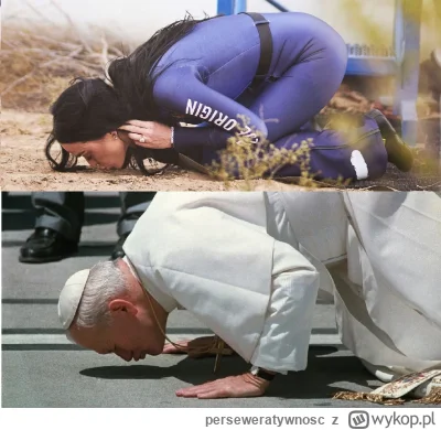 perseweratywnosc - Kate Perry nabija się z papieża polaka ( ͡º ͜ʖ͡º) #blueorigin #kat...