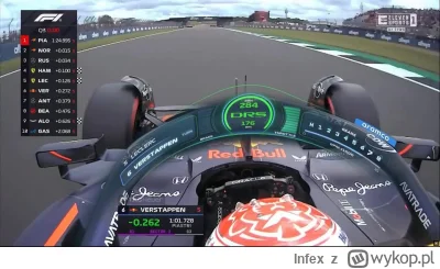 Infex - #f1 #f1gif Ostatnie przejazdy i Max z komentarzem naszych milusińskich