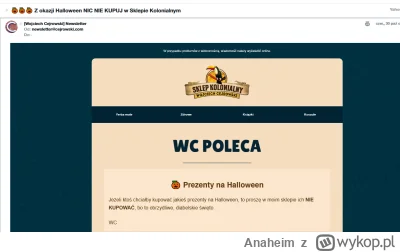 Anaheim - Cejro z okazji Haloween poleca! ( ͡° ͜ʖ ͡°)
#heheszki #cejrowski #bekazlewa...