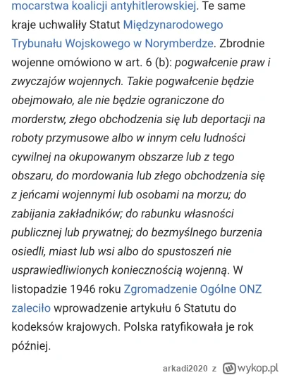 arkadi2020 - Izraelskie państwo terrorystyczne, dokonujące zbrodni wojennych.