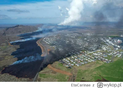 EtaCarinae - #islandia #ciekawostki Mury obronne Grindavik.
