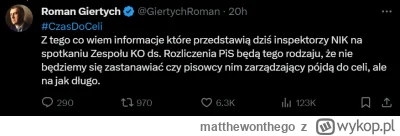 matthewonthego - Może jakiś miras się odważy zrobić wpis i zawołać plusujących za 2 l...